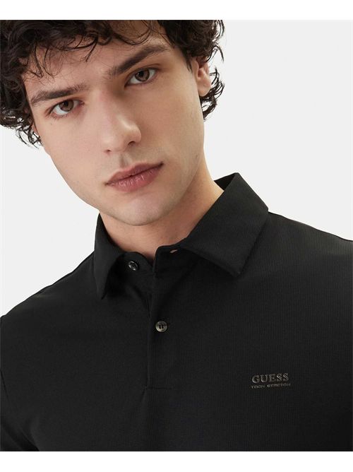 Polo uomo GUESS | M6RP02KD202/JBLK